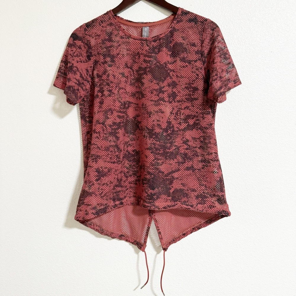 Columbia Noir Falls Tie Dye Mesh T-shirt